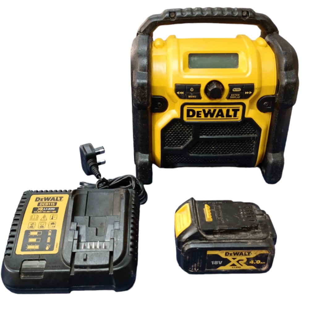 Dewalt DCR021 DAB Radio with Battery & Charger Own4Less